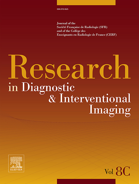 Go to journal home page - Research in Diagnostic and Interventional Imaging